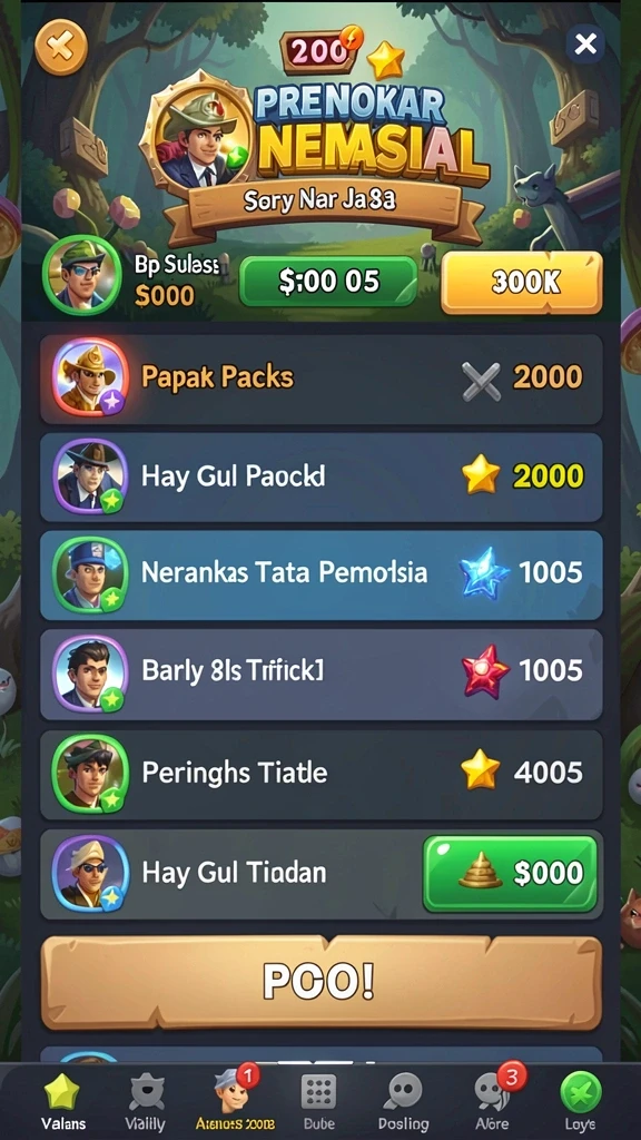 Tangkapan layar aksi mendebarkan dalam 555F.