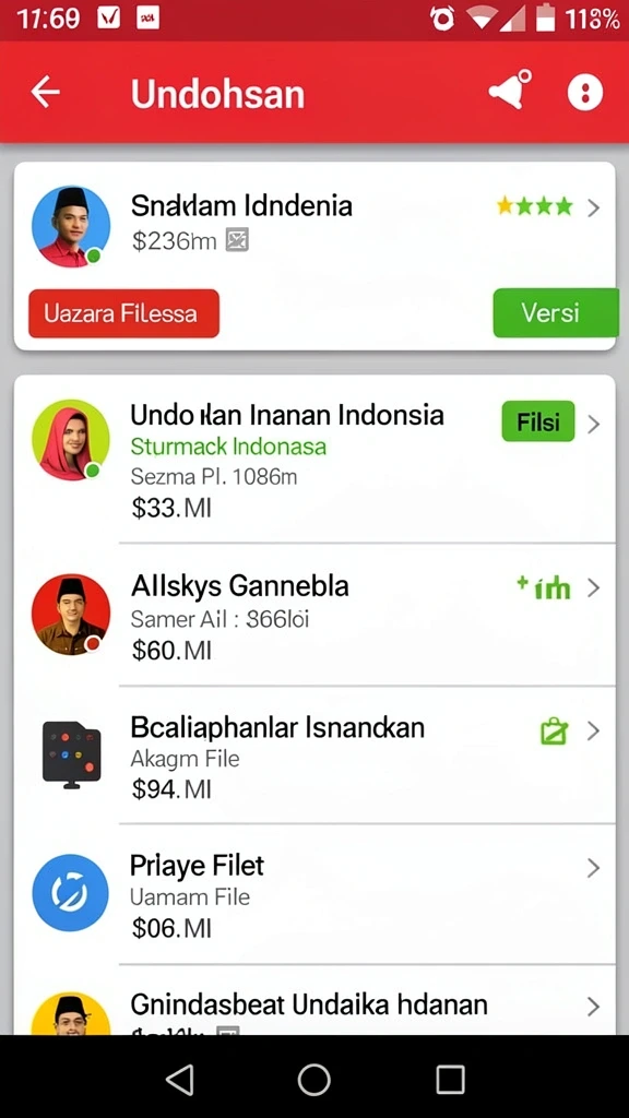 Fitur interaktif yang memungkinkan chatting dengan pemain lain.