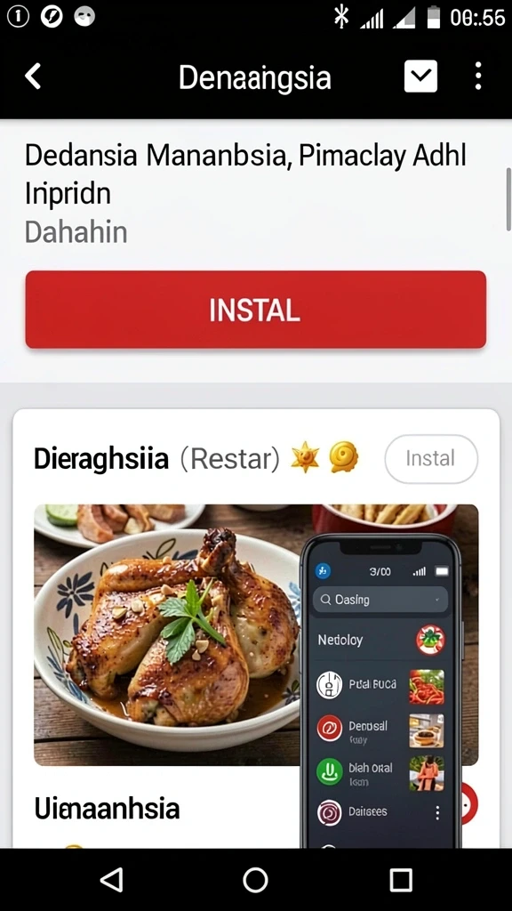Screenshot fitur karakter yang unik dan menawan.