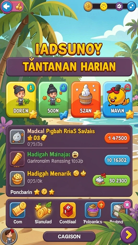 Screenshot tampilan grafik yang memukau dan detail.