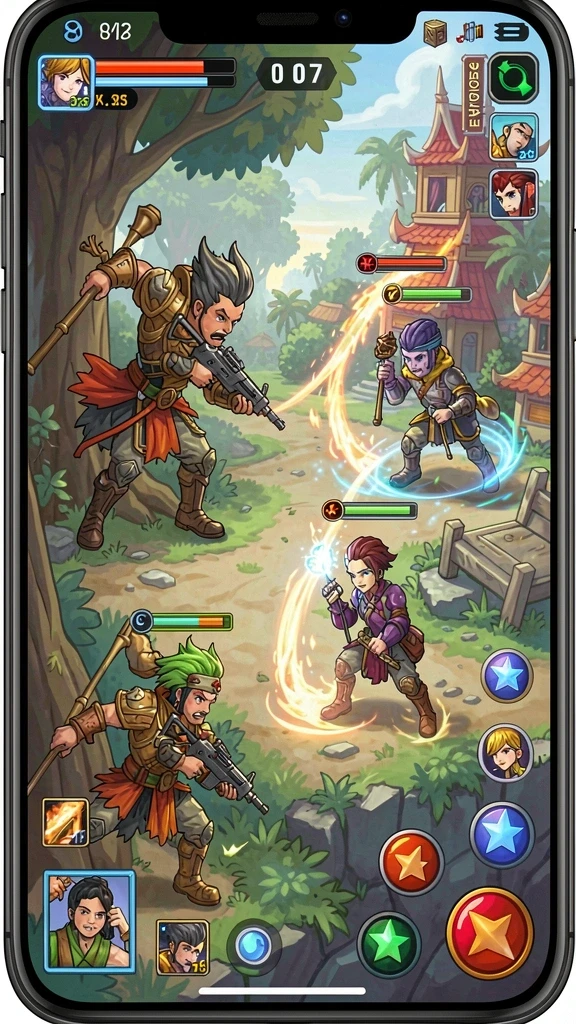 Mode multiplayer yang seru dan kompetitif.