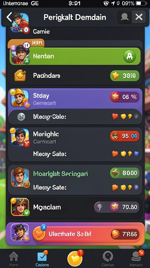 Gameplay seru dengan banyak tantangan.