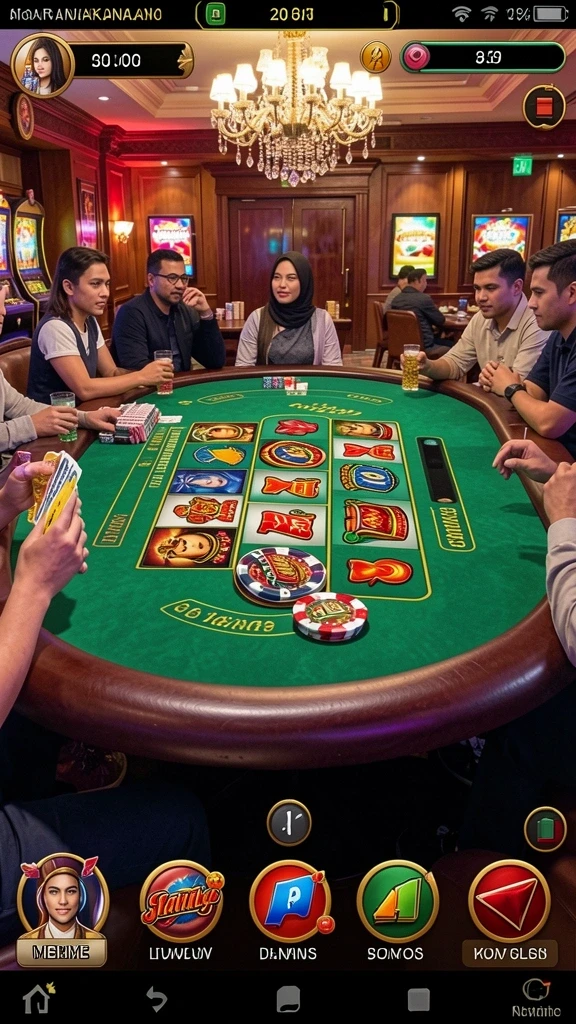 Ragam permainan yang tersedia sangat menghibur.