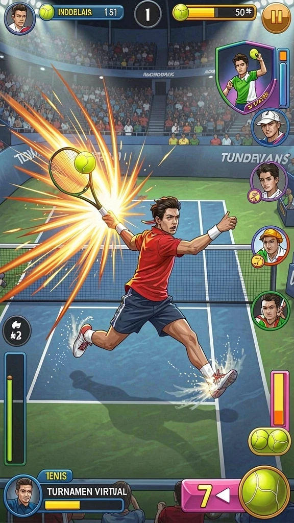 Fitur multiplayer yang memungkinkan bermain dengan teman-teman.