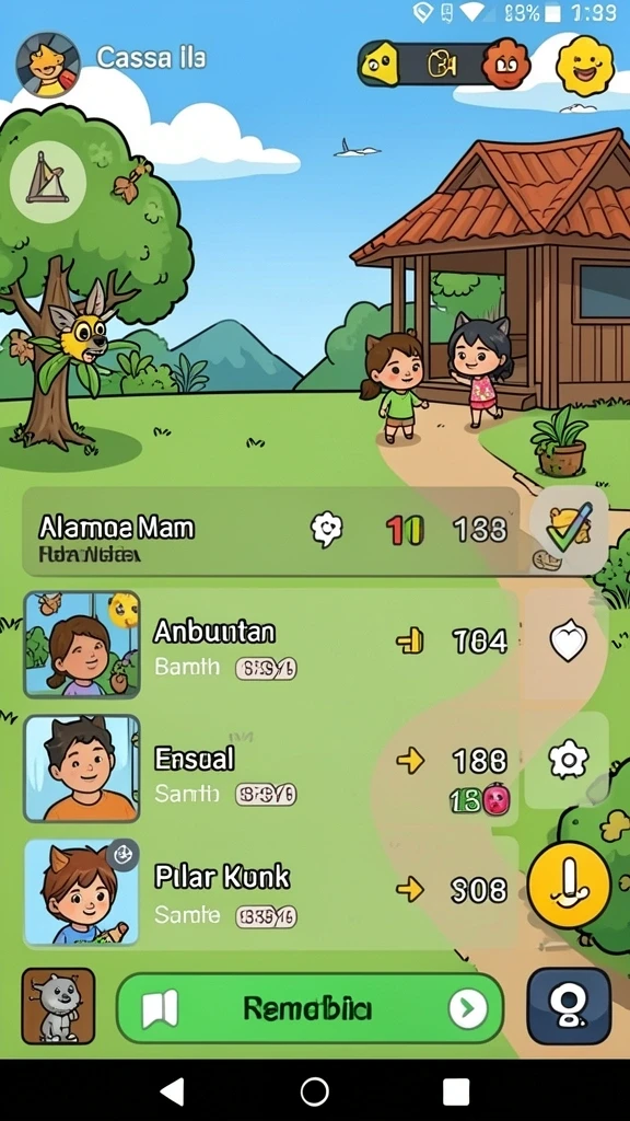 Tampilan menarik dari permainan slot terbaru.