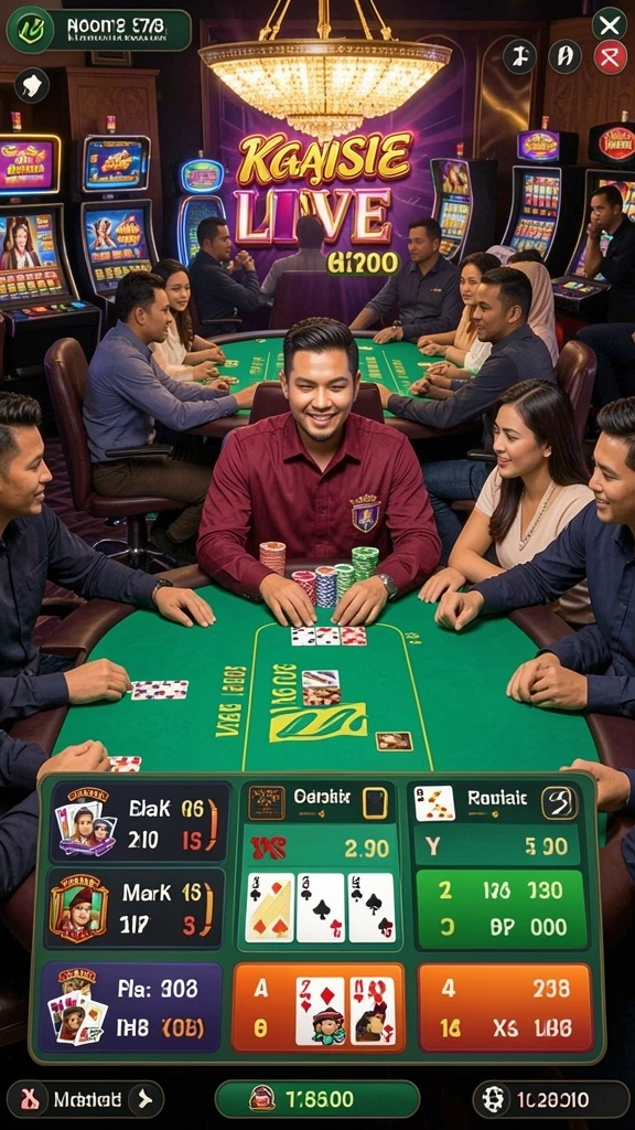 Beragam karakter unik untuk dipilih dan dimainkan.