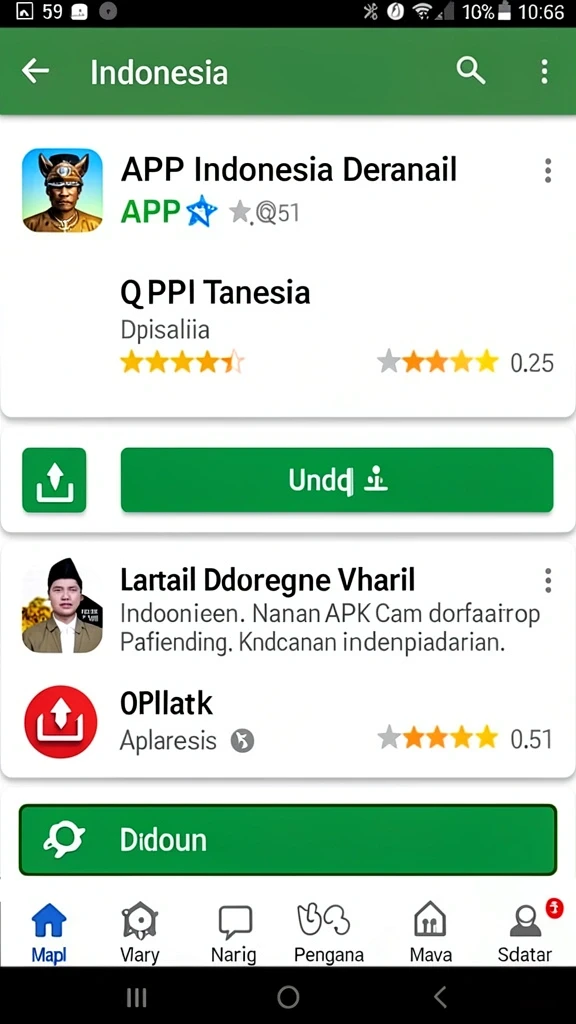 Tampilan awal penuh warna yang memikat.