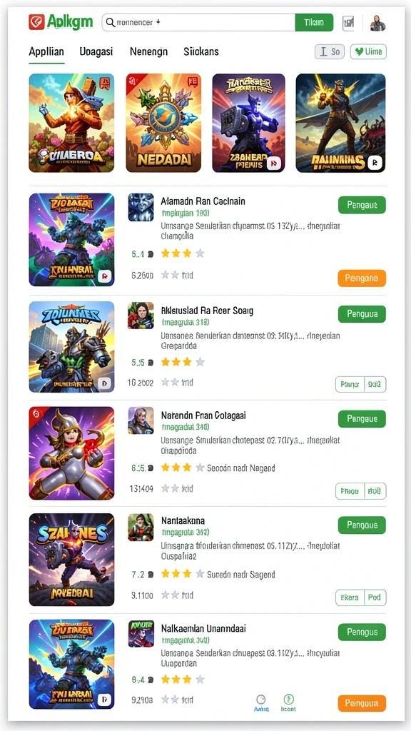 Sistem level up yang menarik dan adiktif.