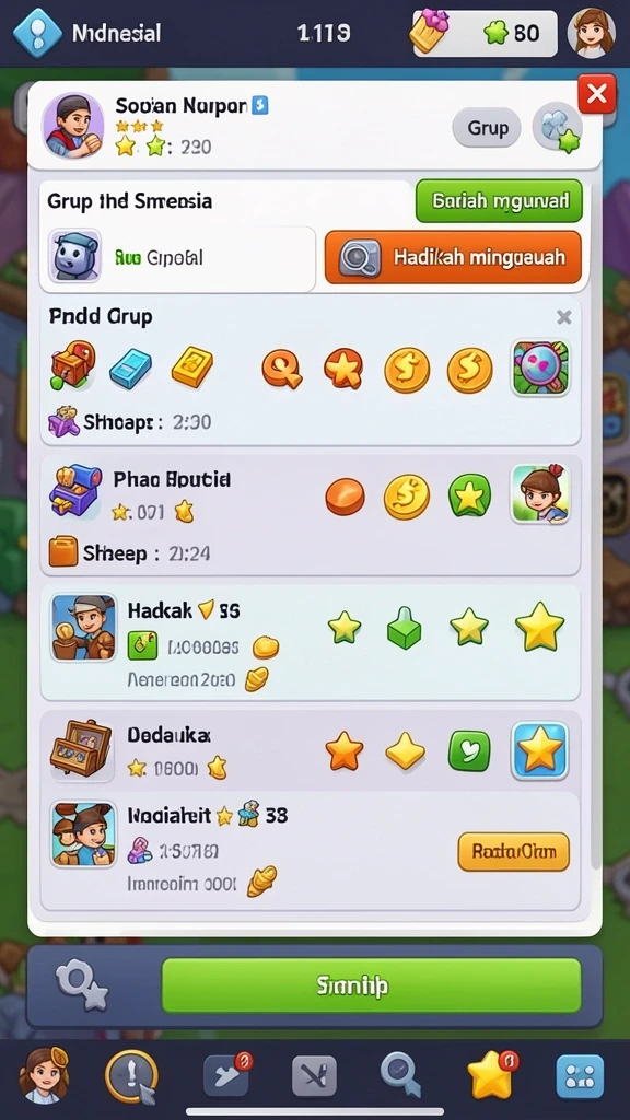 Berbagai pilihan permainan kasino yang siap dimainkan.