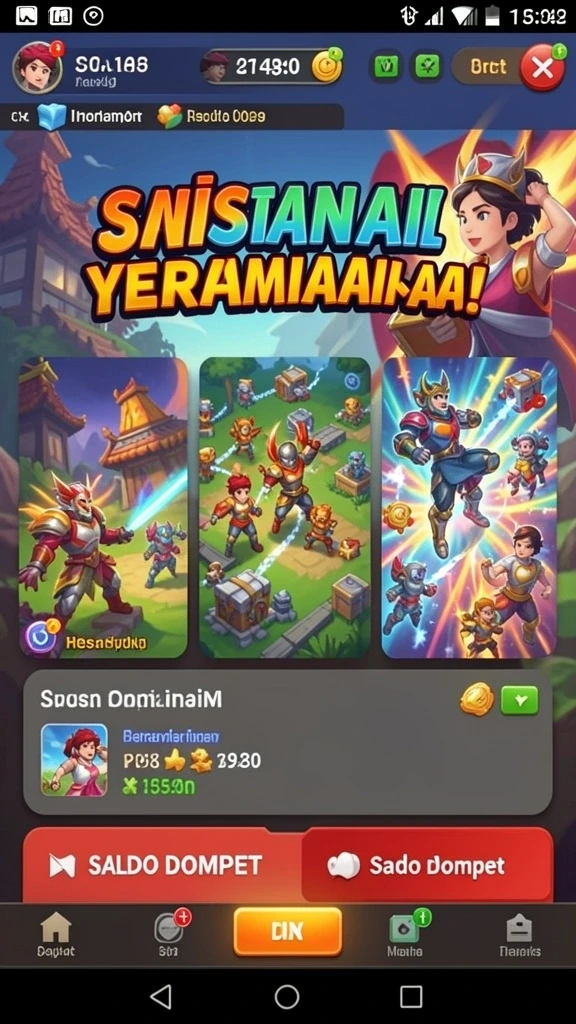 Mode multiplayer yang seru dan kompetitif.