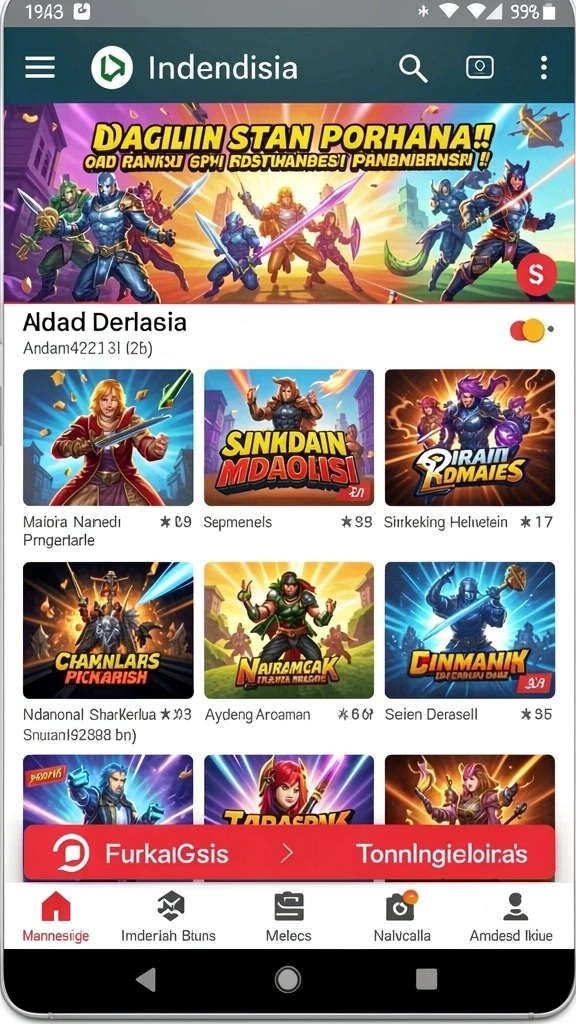 Mode permainan yang beragam dan menantang.