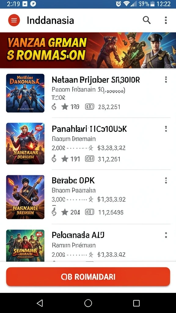 Tangkapan layar menampilkan tampilan level awal permainan.