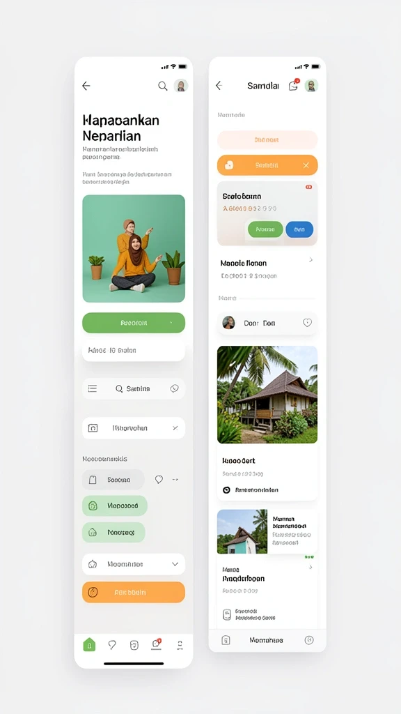 Tampilan antarmuka yang menarik dan user-friendly.