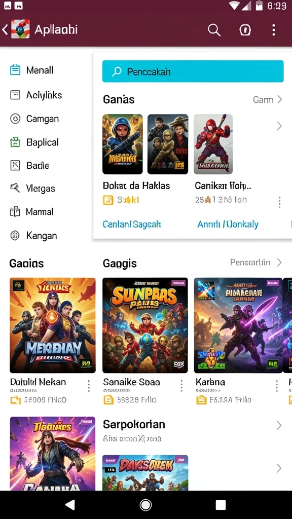 Fitur reward harian yang menguntungkan pemain.