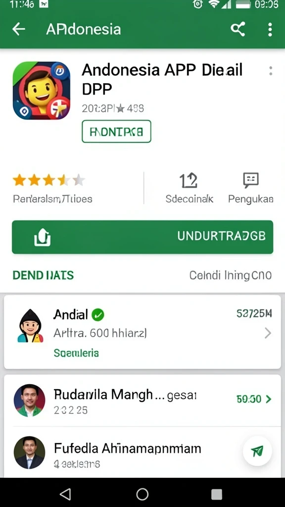 Tampilan antarmuka yang menarik dan intuitif.