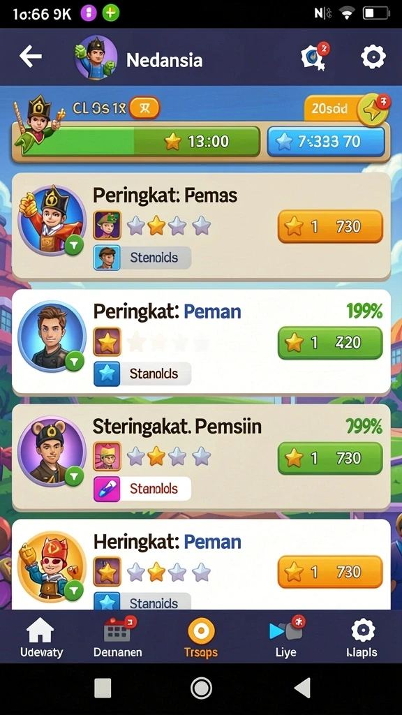 Event bulanan yang penuh dengan tantangan dan hadiah menarik.