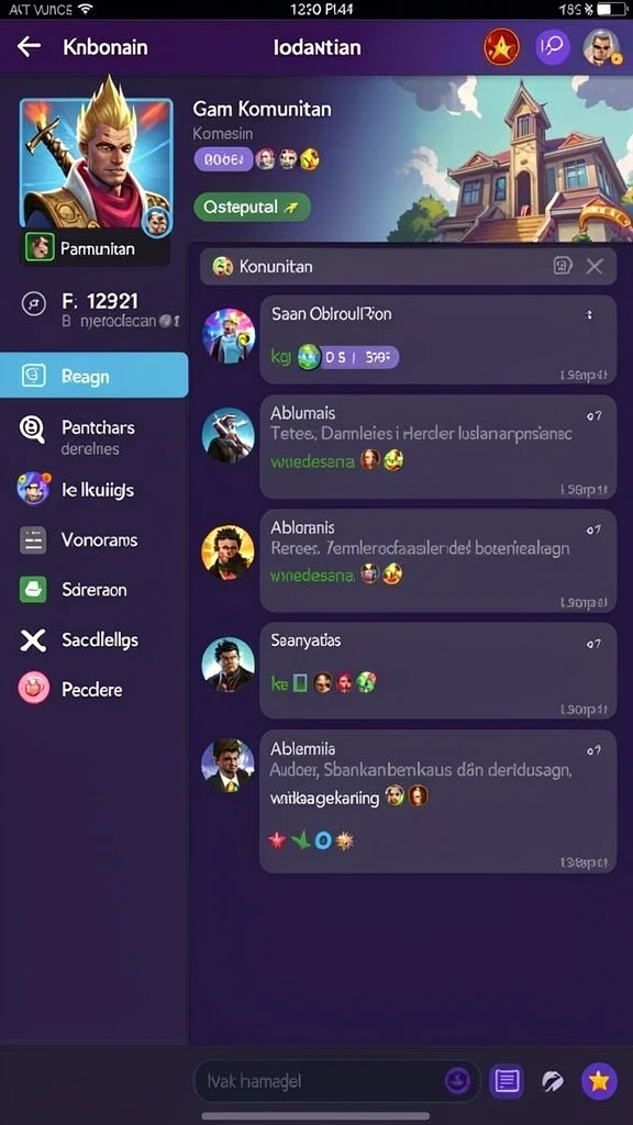 Komunitas yang aktif dan mendukung pemain.