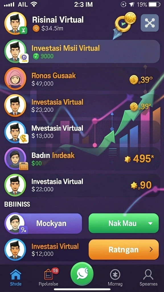 Karakter unik dengan kemampuan spesial.