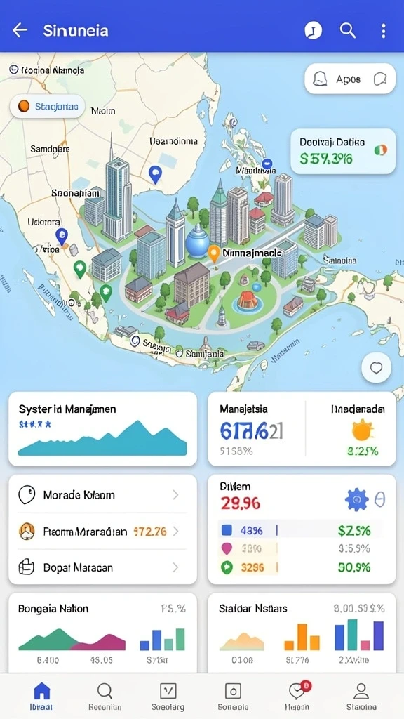 Screenshot menunjukkan antarmuka utama OVO88 yang bersih.