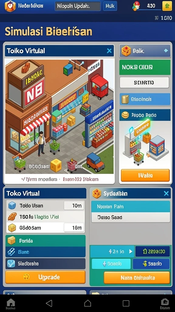 Screenshot memperlihatkan opsi permainan yang beragam di OVO88.