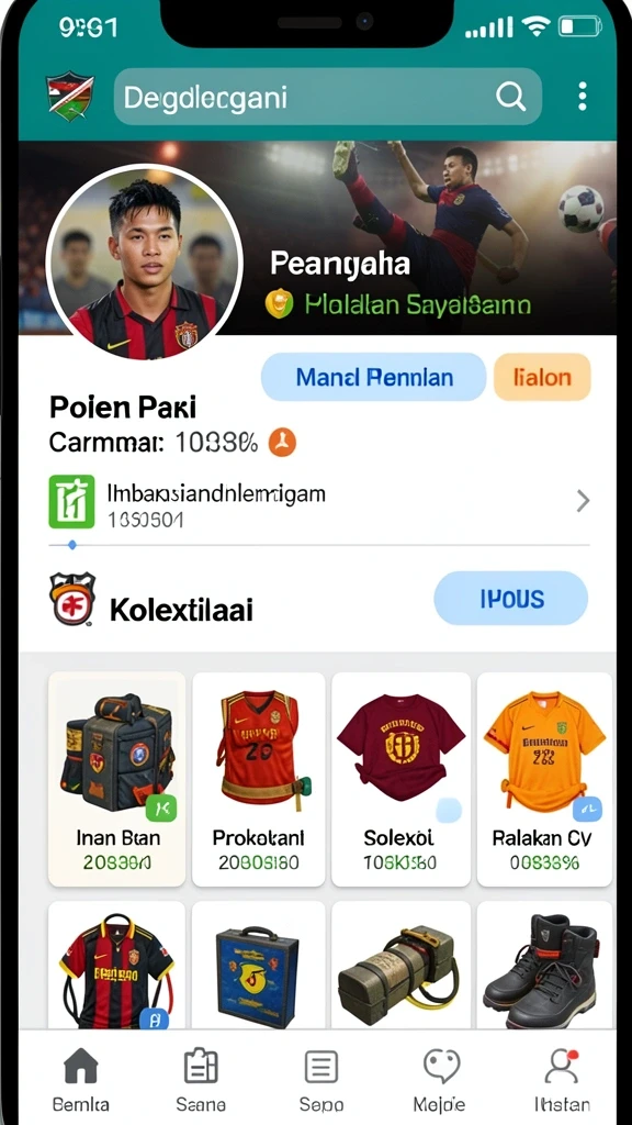 Tampilan utama aplikasi PAKDE4D yang menarik.
