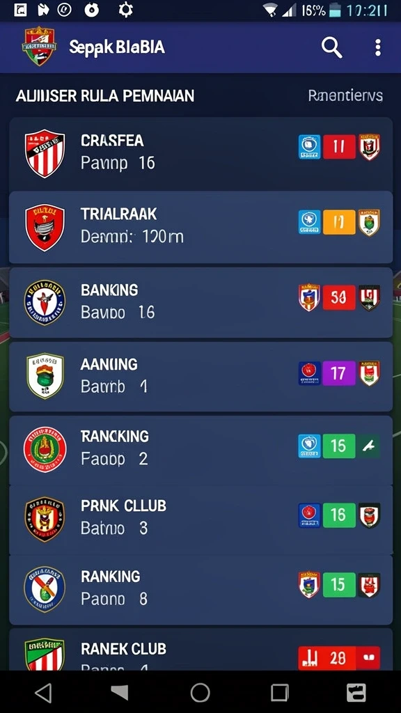 Tampilan antarmuka aplikasi yang modern dan menarik.