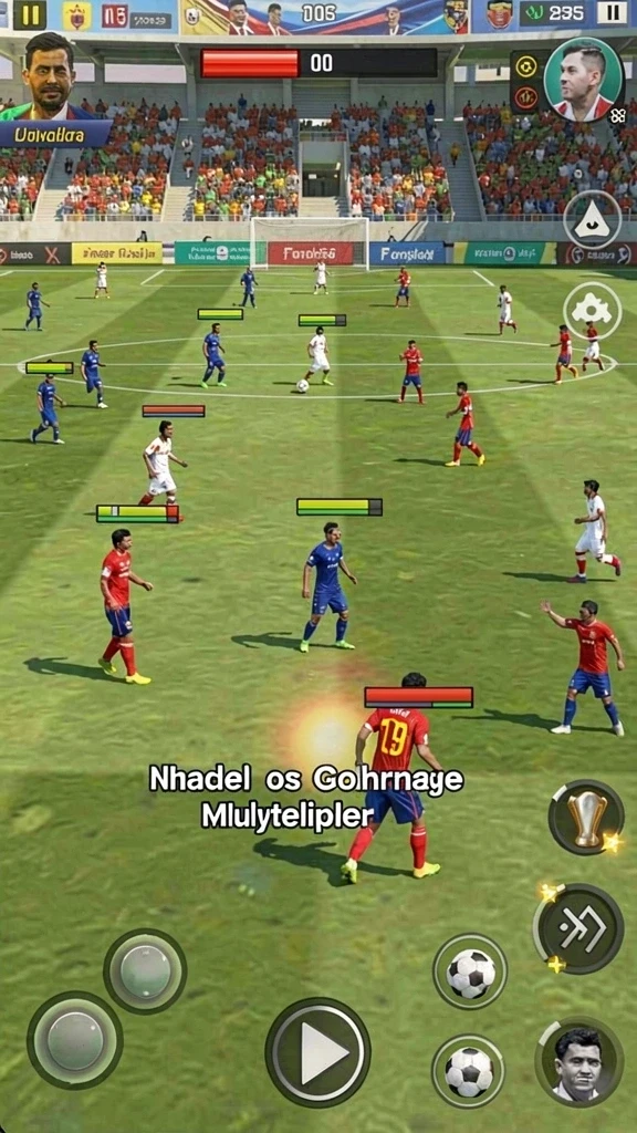 Tangkapan layar saat karakter beraksi di level menantang.
