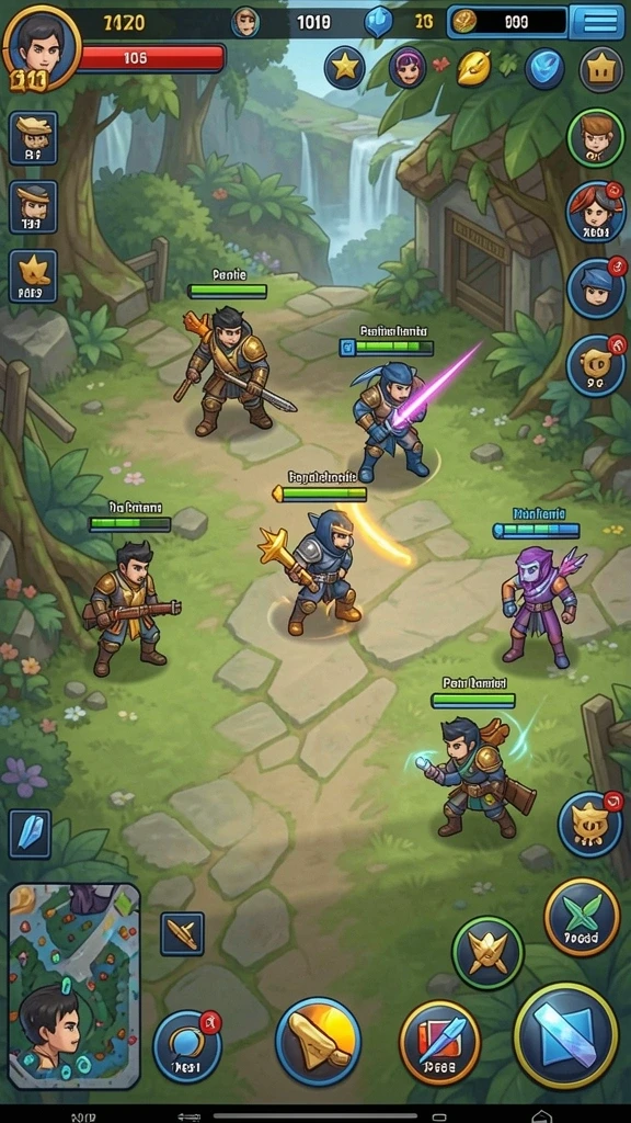 Fitur multiplayer yang memungkinkan Anda bermain bersama teman.