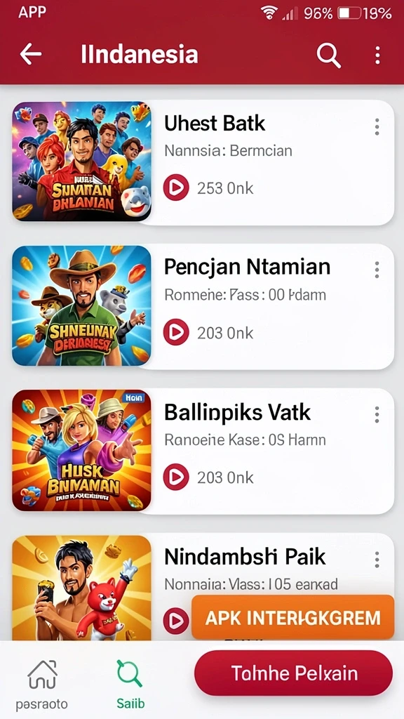 Tampilan antarmuka yang memukau dan intuitif.