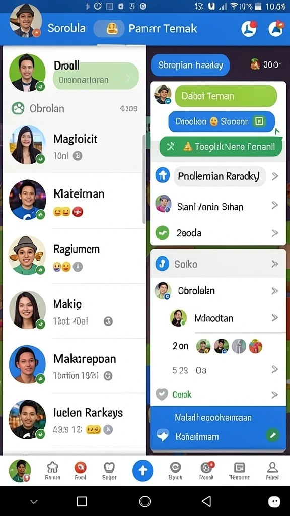 Screenshot memperlihatkan mode multiplayer yang seru.