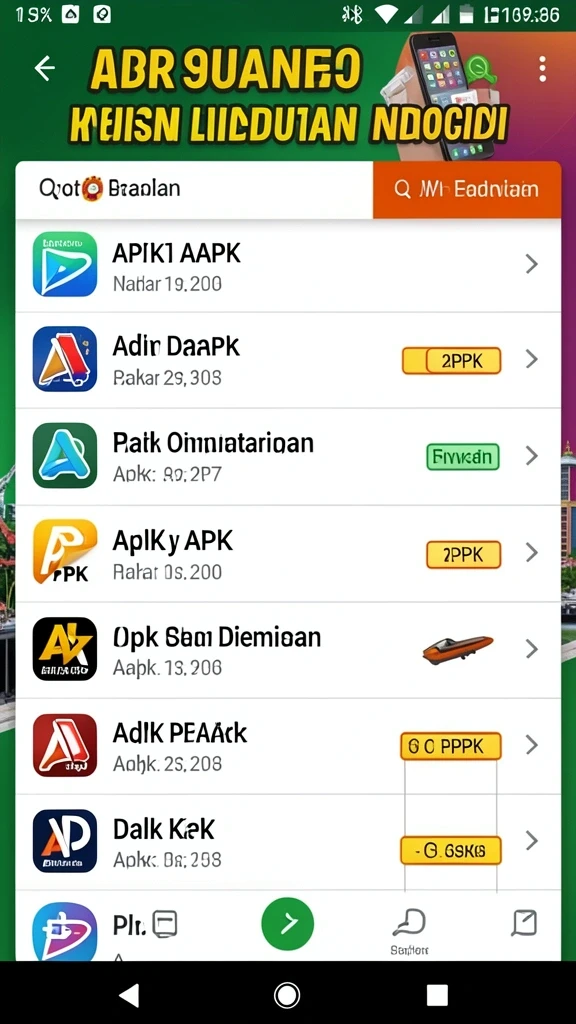 Menu pilihan permainan togel yang beragam.
