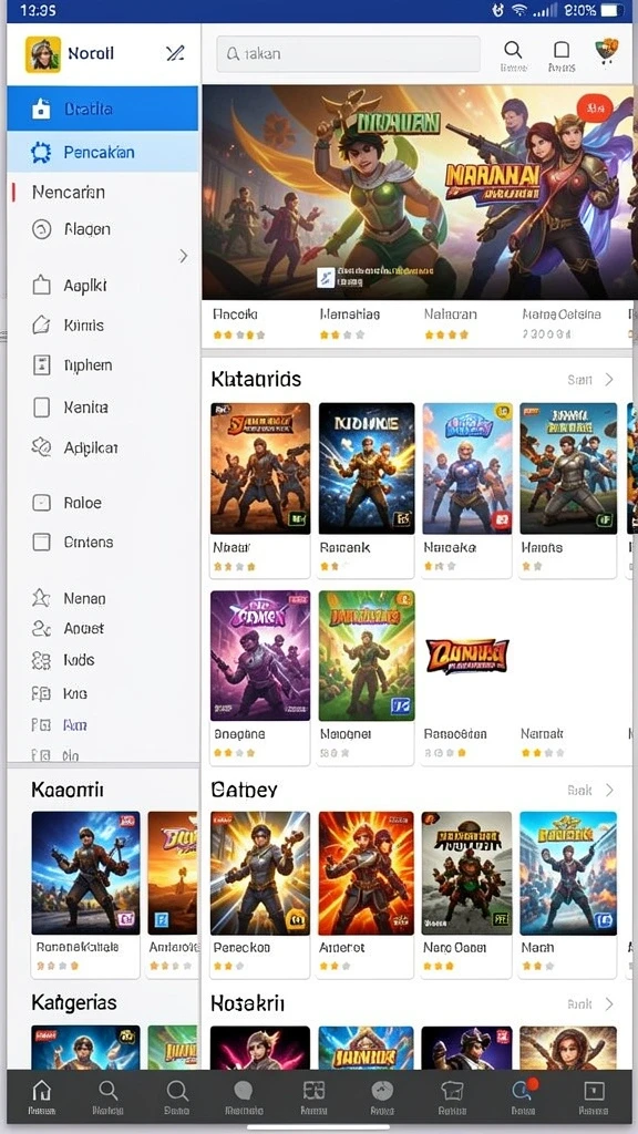 Fitur turnamen harian yang meningkatkan keseruan bermain.