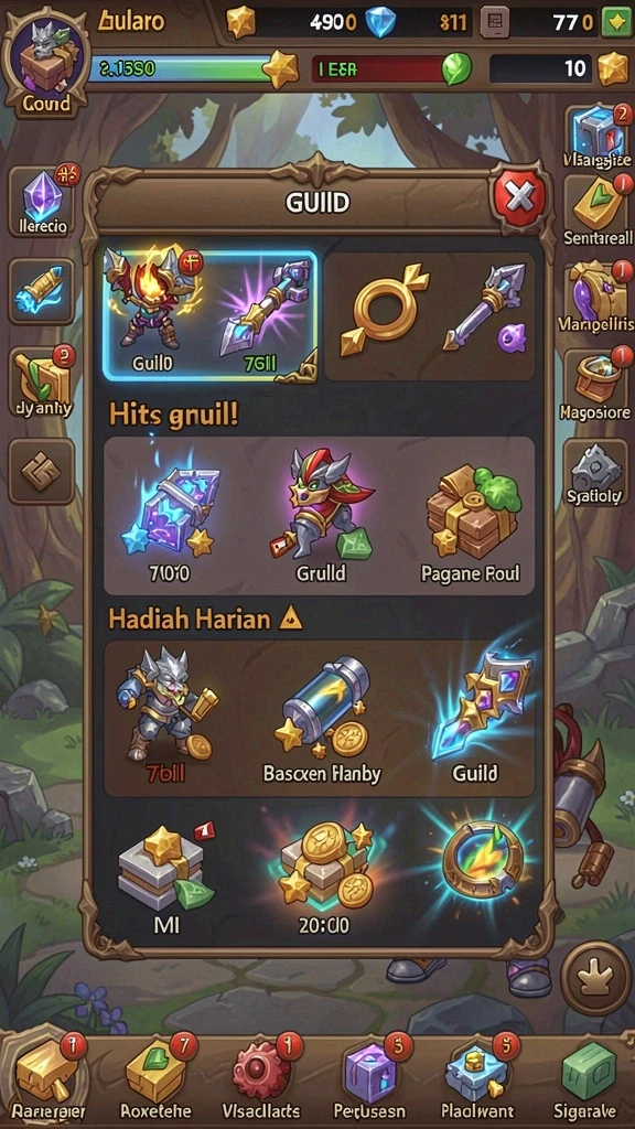 Tampilan antarmuka SLOT777 yang menarik dan intuitif.