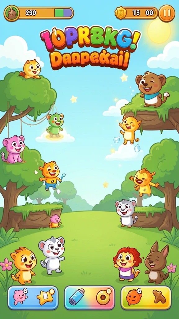 Screenshot dari pertarungan mendebarkan di arena.