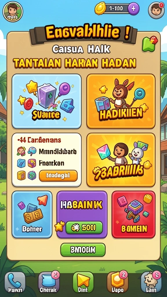 Fitur interaktif yang meningkatkan pengalaman bermain.
