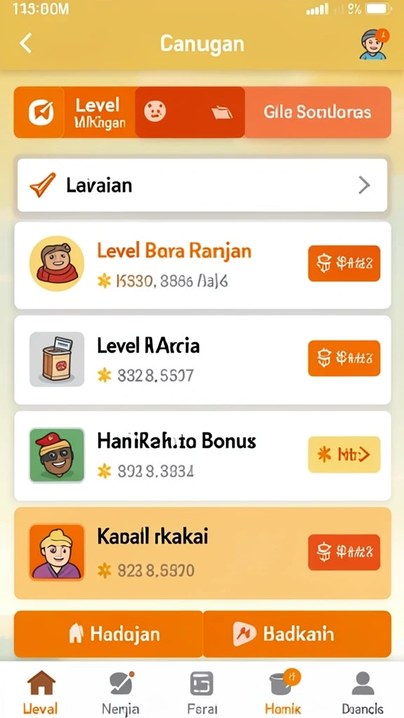 Banyak mode permainan yang menarik untuk dicoba.
