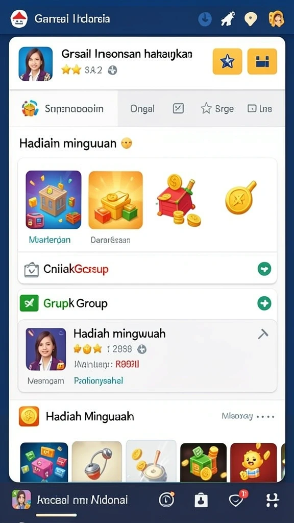 Karakter unik dengan kemampuan spesial yang seru.