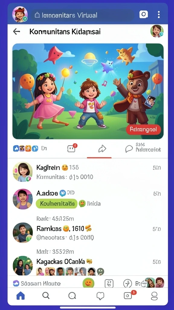 Pertarungan seru melawan musuh yang kuat.